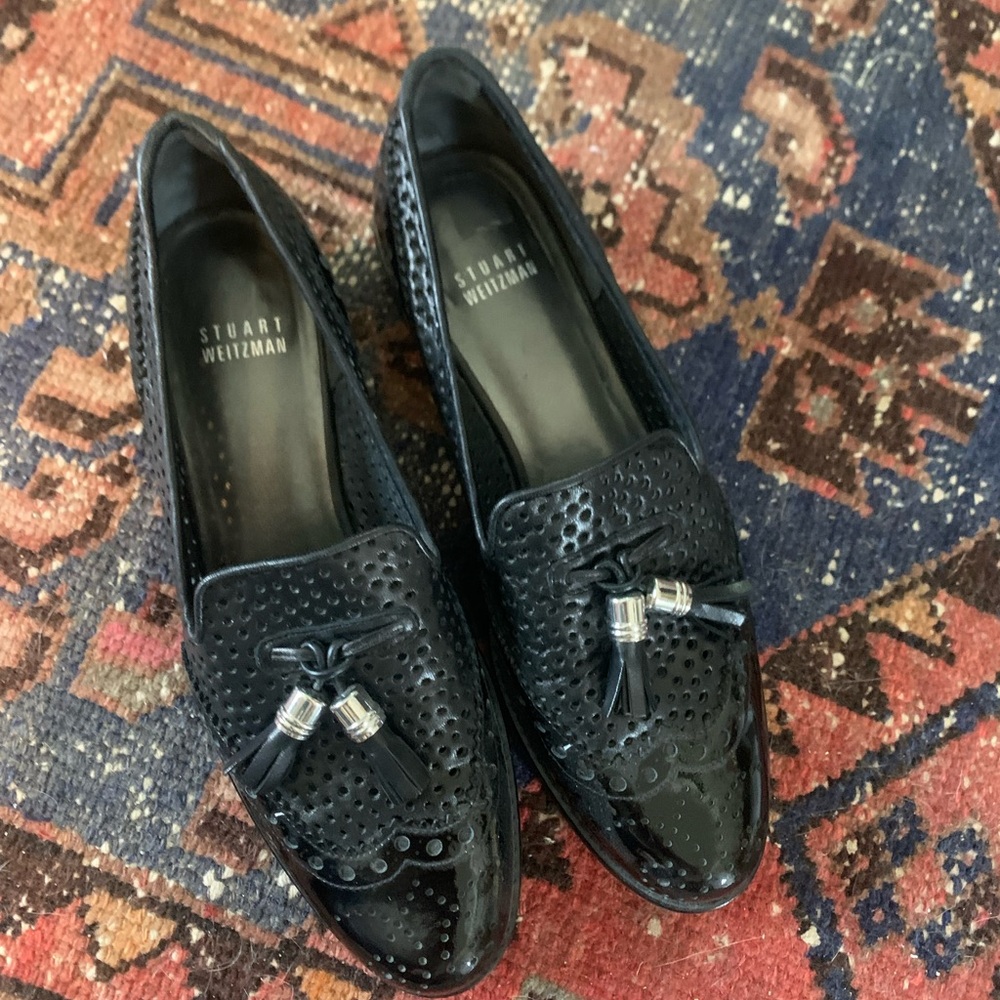 Stuart Weitzman Black Loafers for Women